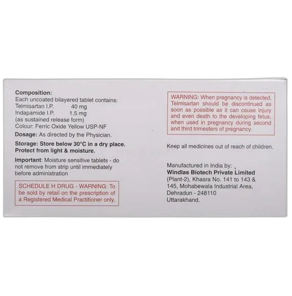 telma d 40mg tablet 10's
